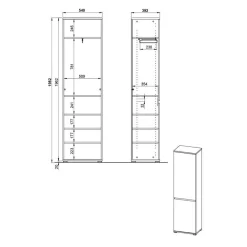 Garderobenkombination Sveralda*Pharao24 Discount