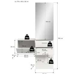 Garderobenkombination Tiploma*Pharao24 Hot