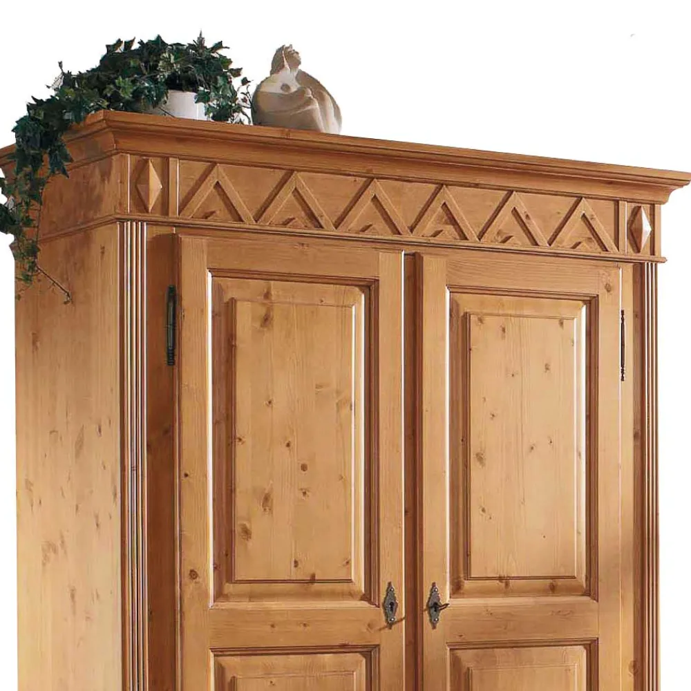 New Garderobenschrank Estetica Massivholzmöbel|Dielenschränke