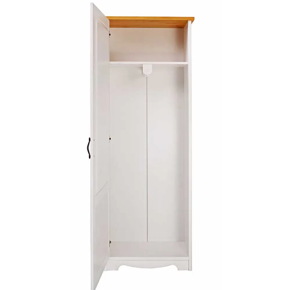 New Garderobenschrank Luizana Dielenschränke|Bauernschränke