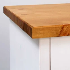 New Garderobenschrank Luizana Dielenschränke|Bauernschränke