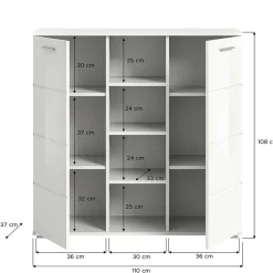 Discount Garderobenschuhschrank Ampiano Schuhschränke