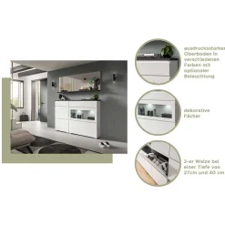 Outlet Garderobenschuhschrank modern Houstna Schuhschränke