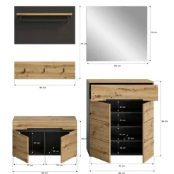 New Garderobenset Alexandro Garderobensets