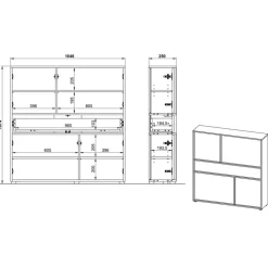 Garderobenset Flur Batista*Pharao24 New
