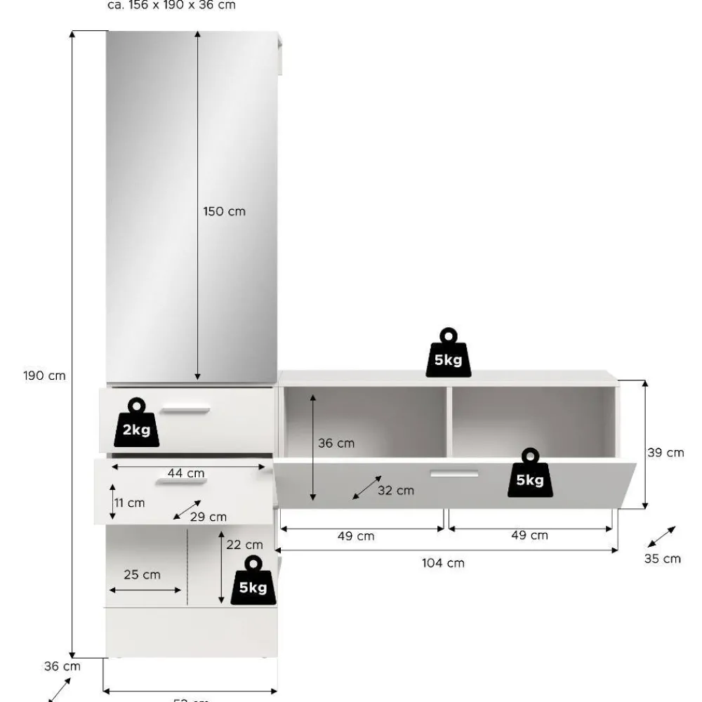 Online Garderobenset Tiploma Garderobensets