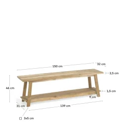 Garderobensitzbank Leandra*Pharao24 Online