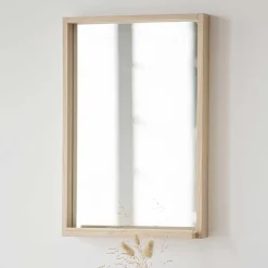 Outlet Garderobenspiegel mit Ablage Erulina Wandspiegel|Schlafzimmerspiegel