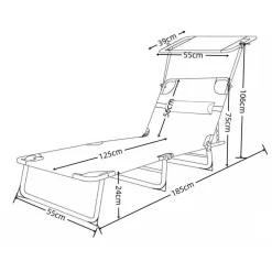 Gartenliege Crasting*Pharao24 Best