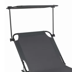 Gartenliege mit Dach Charisse Liegen