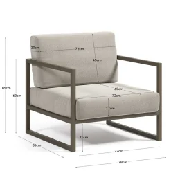Clearance Gartensessel Barlad Gartenmöbel