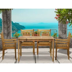 Sale Gartensitzgruppe 5-teilig Lirinas Sitzgruppen|Gartenmöbel