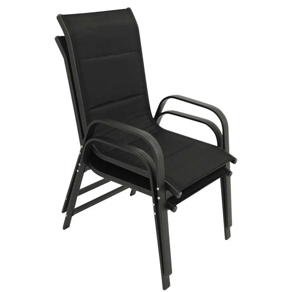 Gartenstuhl Set stapelbar Georgia Gartenmöbel