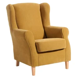 Outlet Gelber Ohrenbackensessel Cizio Ohrensessel|Relaxsessel