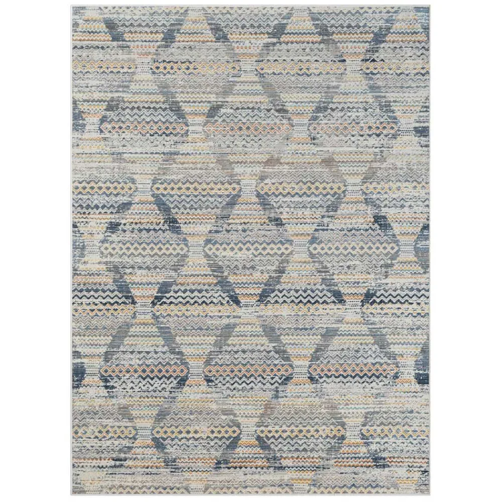 Gemusterter Kurzflor Teppich Veroana*Pharao24 New