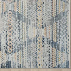 Gemusterter Kurzflor Teppich Veroana*Pharao24 New