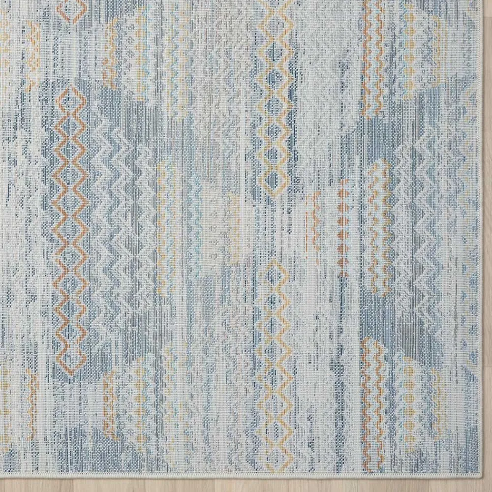 Gemusterter Kurzflor Teppich Veroana*Pharao24 New