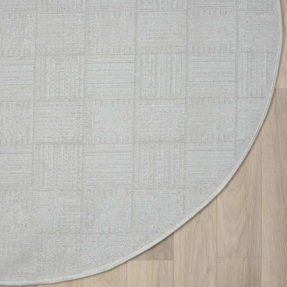 Clearance Gemusterter Teppich rund Rever Teppiche