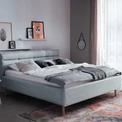 Discount Gepolstertes Bett Elevetta Funktionsbetten|Schubkastenbetten