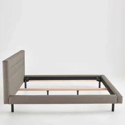 Gepolstertes Bett Hellbraun Olmidava*Pharao24 Hot