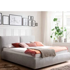 Clearance Gepolstertes Bett Jilandro Funktionsbetten|Schubkastenbetten