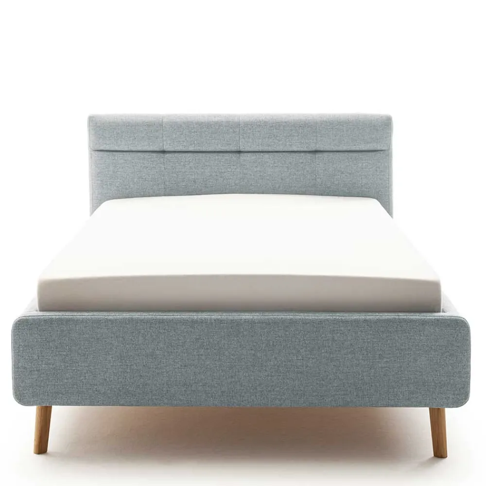 Clearance Gepolstertes Bett 140x200 cm Locks Doppelbetten|Funktionsbetten