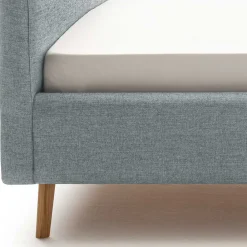 Clearance Gepolstertes Bett 140x200 cm Locks Doppelbetten|Funktionsbetten