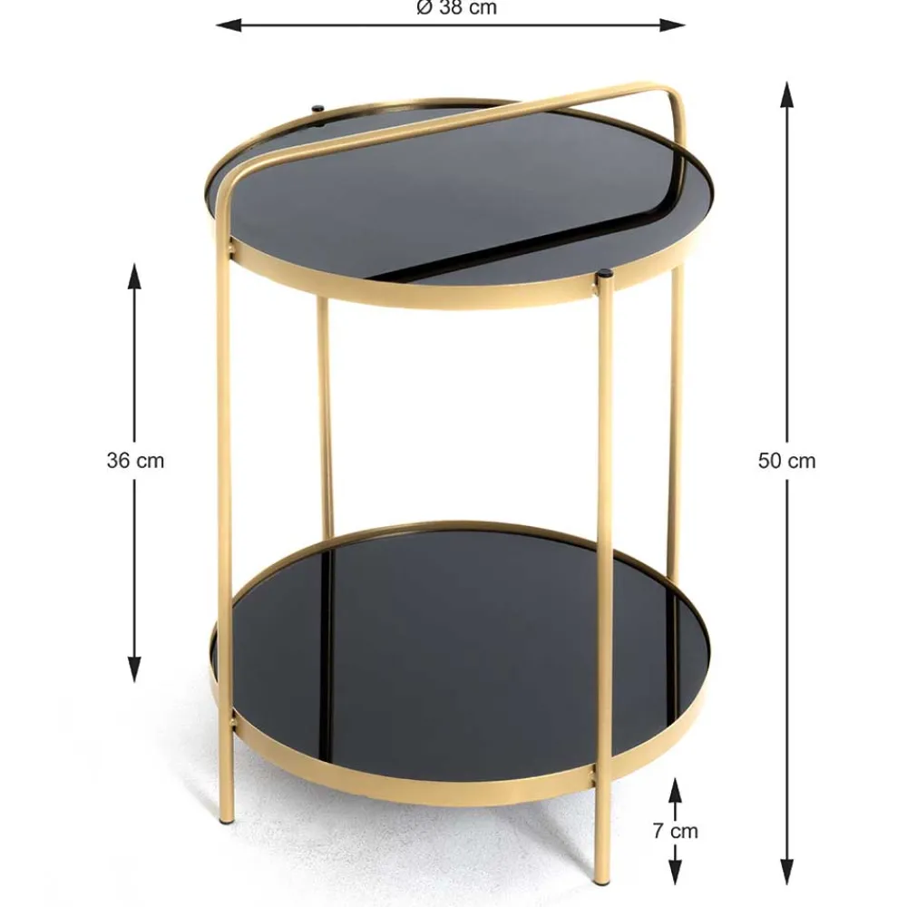 Best Glas Beistelltisch Ojana Glastische