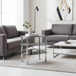 Glas Beistelltisch Senvelita*Pharao24