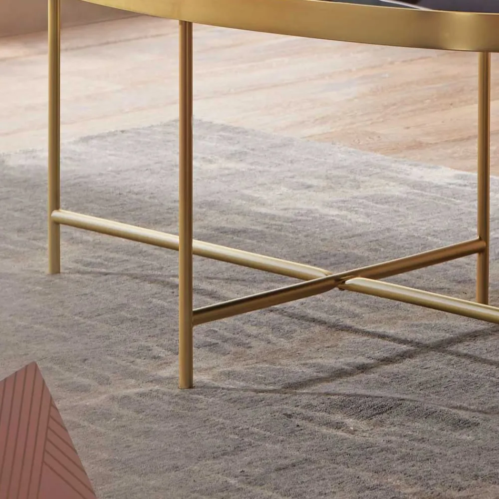 Outlet Glas Couchtisch Cassius Couchtische|Glastische