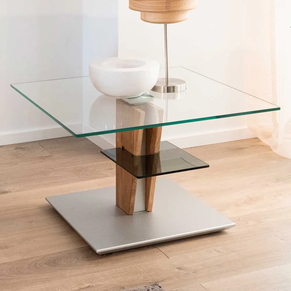 Glas Couchtisch Mecia Wohnzimmertisch|Glastische