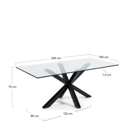 Discount Glas Esszimmertisch Sinta Küchentisch|Esstische