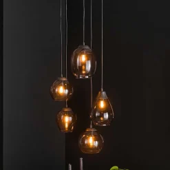 Glas Hängeleuchte Telik*Pharao24 Online