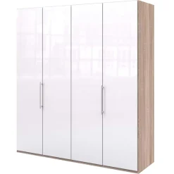Outlet Glasfront Kleiderschrank Andryas Jugendkleiderschrank
