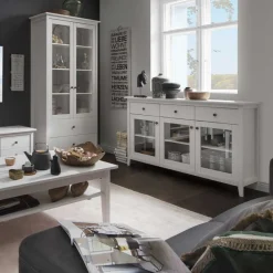 Clearance Glastüren Sideboard Brostian Küchenkommode|Wohnzimmerkommoden