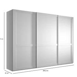 Gleittürenschrank ohne Spiegel Tudana*Pharao24 Online