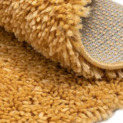 Goldgelber Shaggy Teppich Merka*Pharao24 Sale