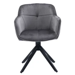 Grauer Armlehnstuhl Lienz Küchenstühle|Esszimmerstühle