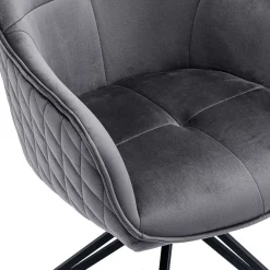 Grauer Armlehnstuhl Lienz Küchenstühle|Esszimmerstühle