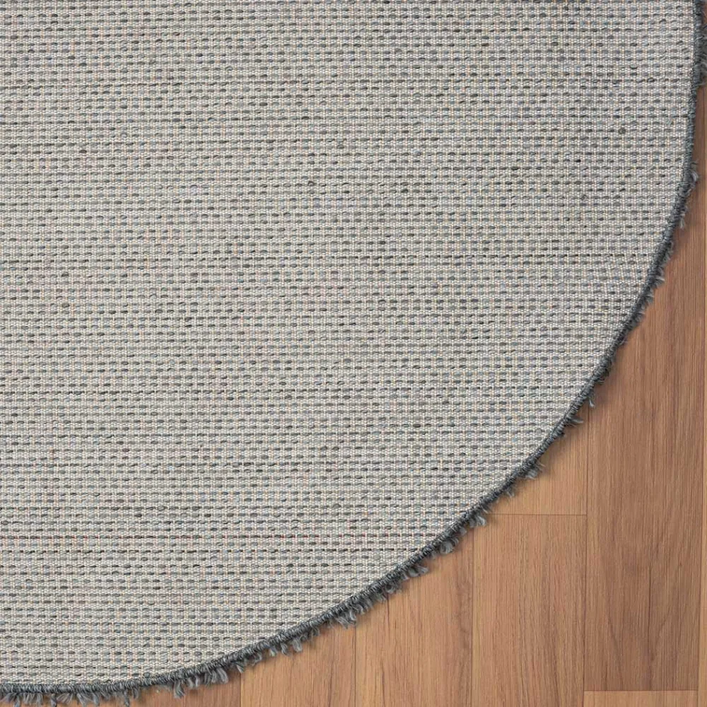 Grauer Hochflor Teppich Fachet*Pharao24 Outlet