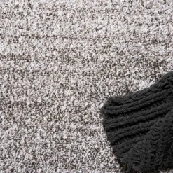 Outlet Grauer Kurzflor Teppich Grandios Teppiche