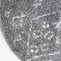 Clearance Grauer Langflor Teppich Cusira Teppiche