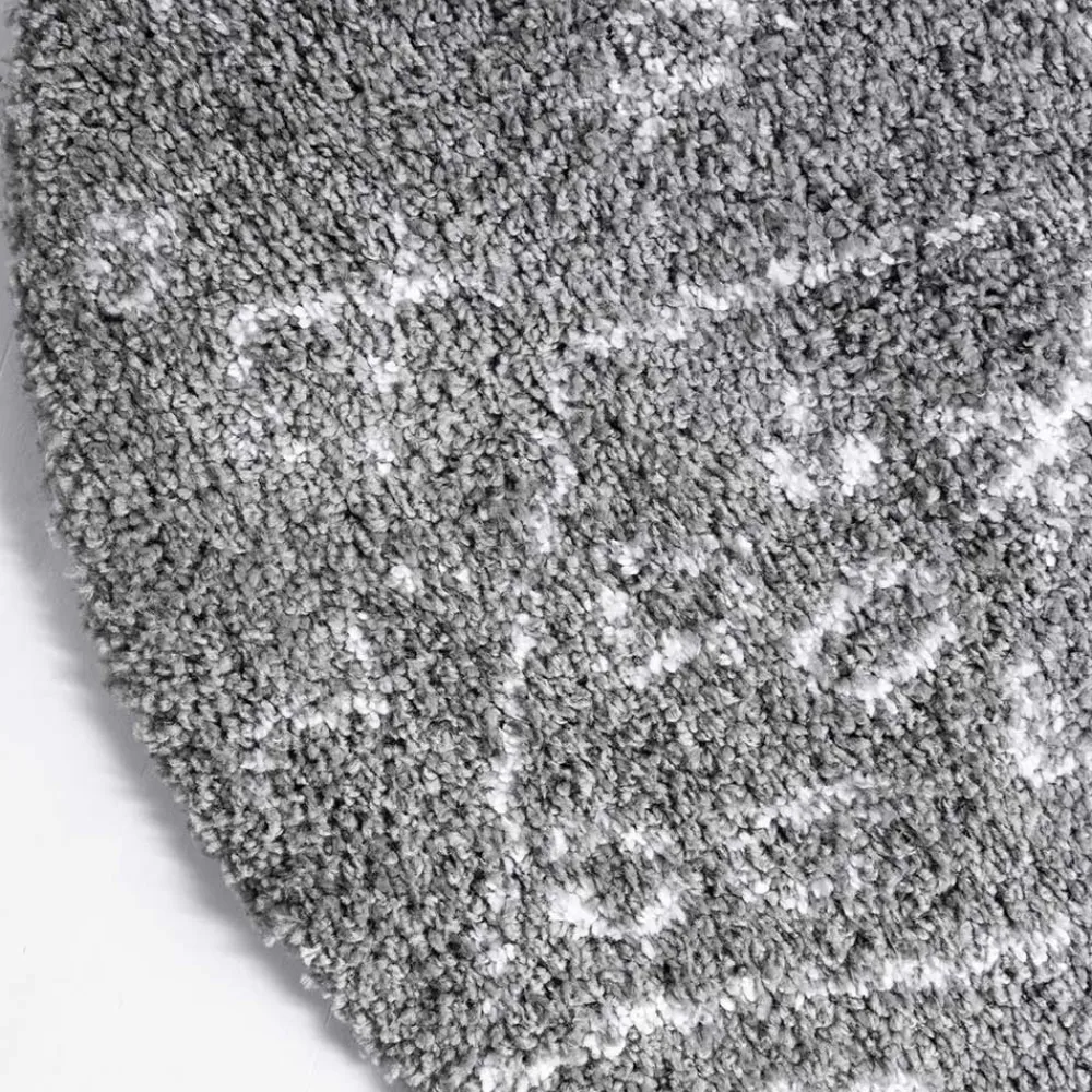 Clearance Grauer Langflor Teppich Cusira Teppiche