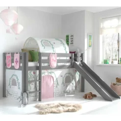 Best Graues Spielhochbett Mapino Kinder Kinderbetten|Spielbetten