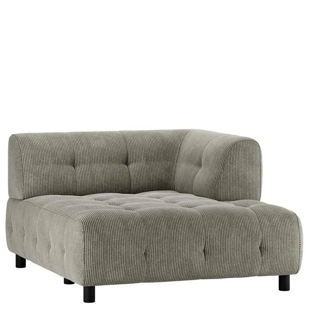 Outlet Graugrünes Sofa-Element Catluma Modulsofas|Einzelsofa