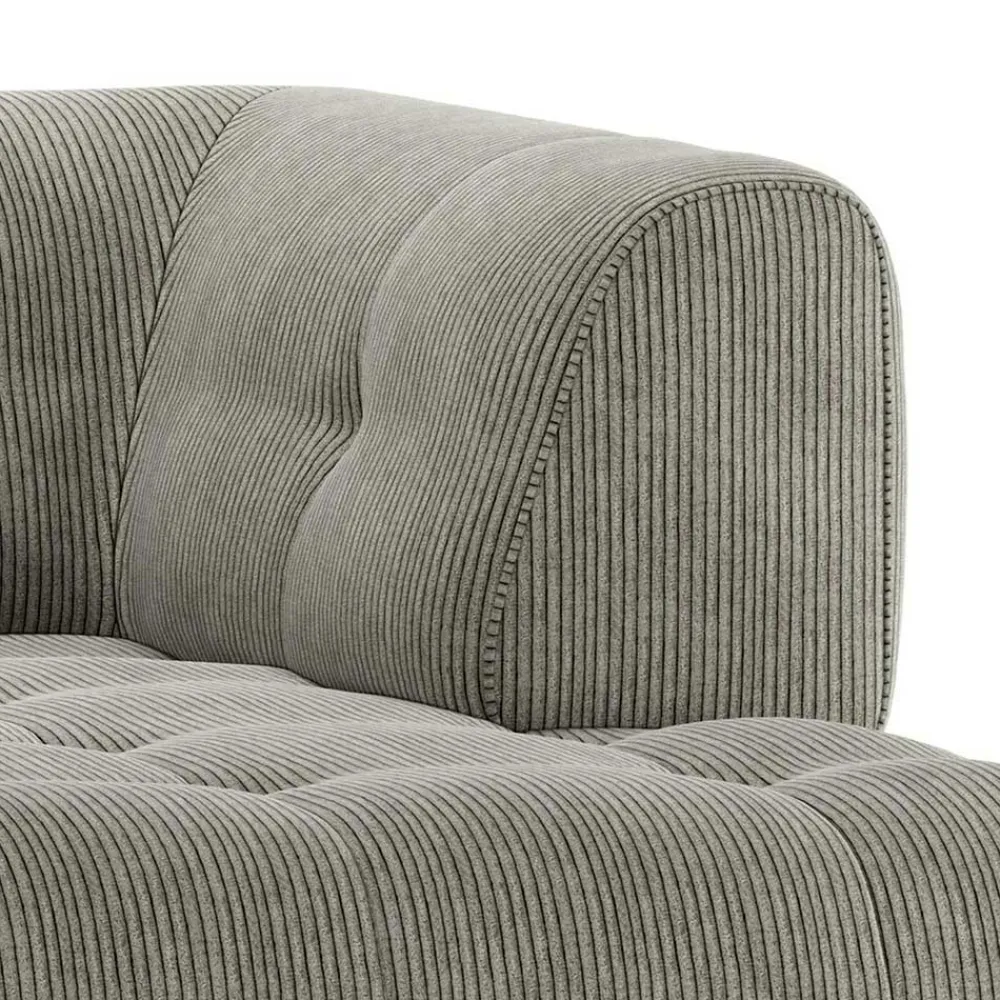 Outlet Graugrünes Sofa-Element Catluma Modulsofas|Einzelsofa