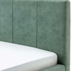 Grünes Velours Polsterbett Marzo*Pharao24 Sale