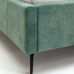 Grünes Velours Polsterbett Marzo*Pharao24 Sale