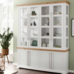 Best Große Esszimmer Vitrine Mevidra Wohnzimmerschrank|Massivholz Schränke