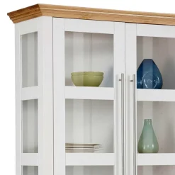 Best Große Esszimmer Vitrine Mevidra Wohnzimmerschrank|Massivholz Schränke